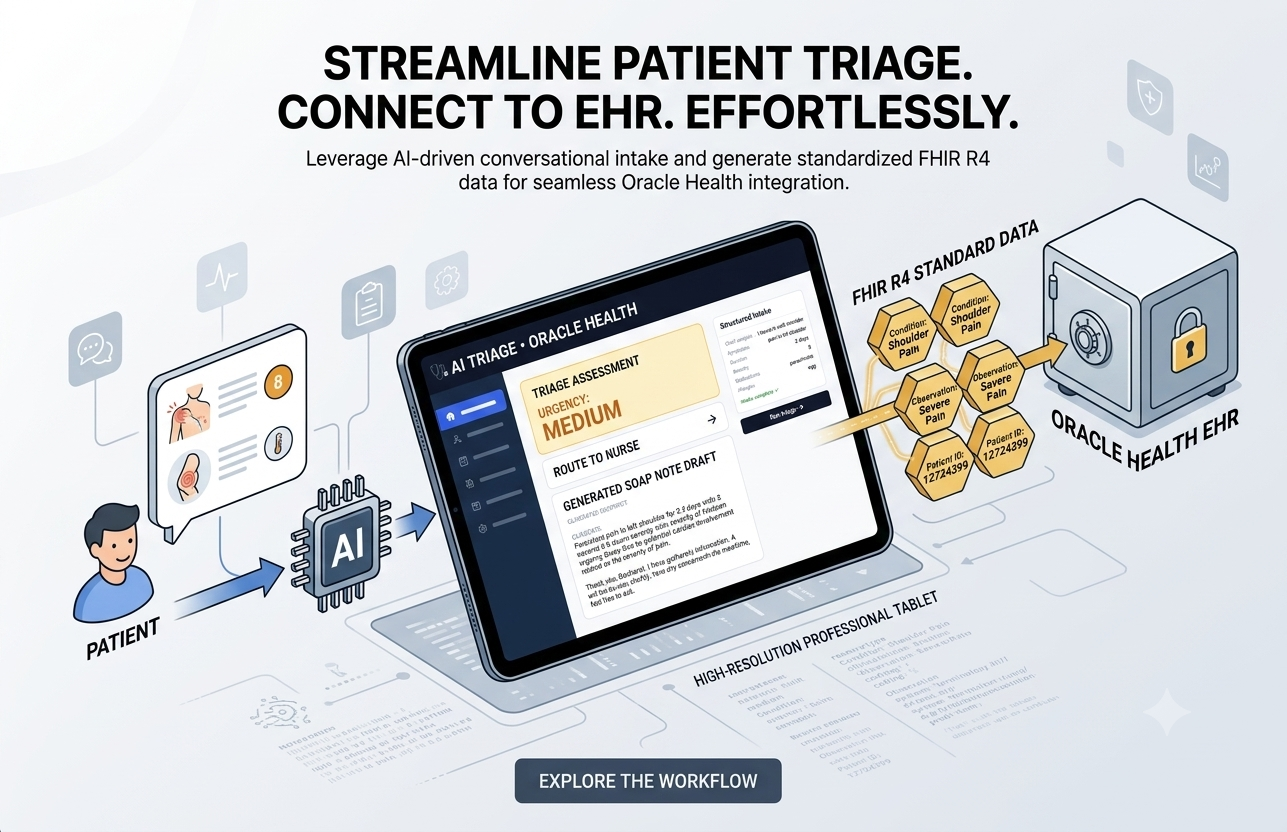 AI Triage + Cerner EHR Connector