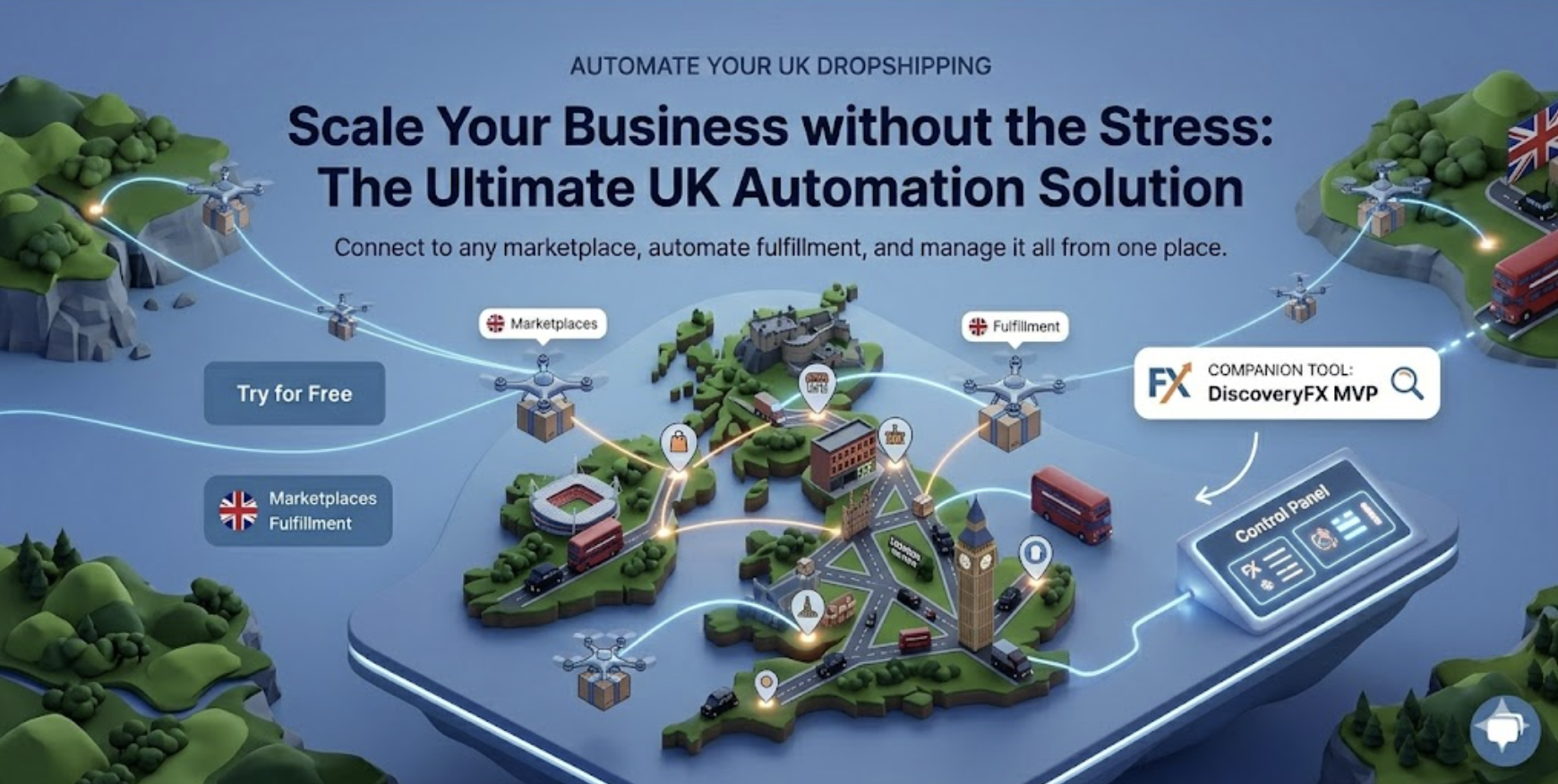 EzTrove — Cross-Channel Dropshipping Site